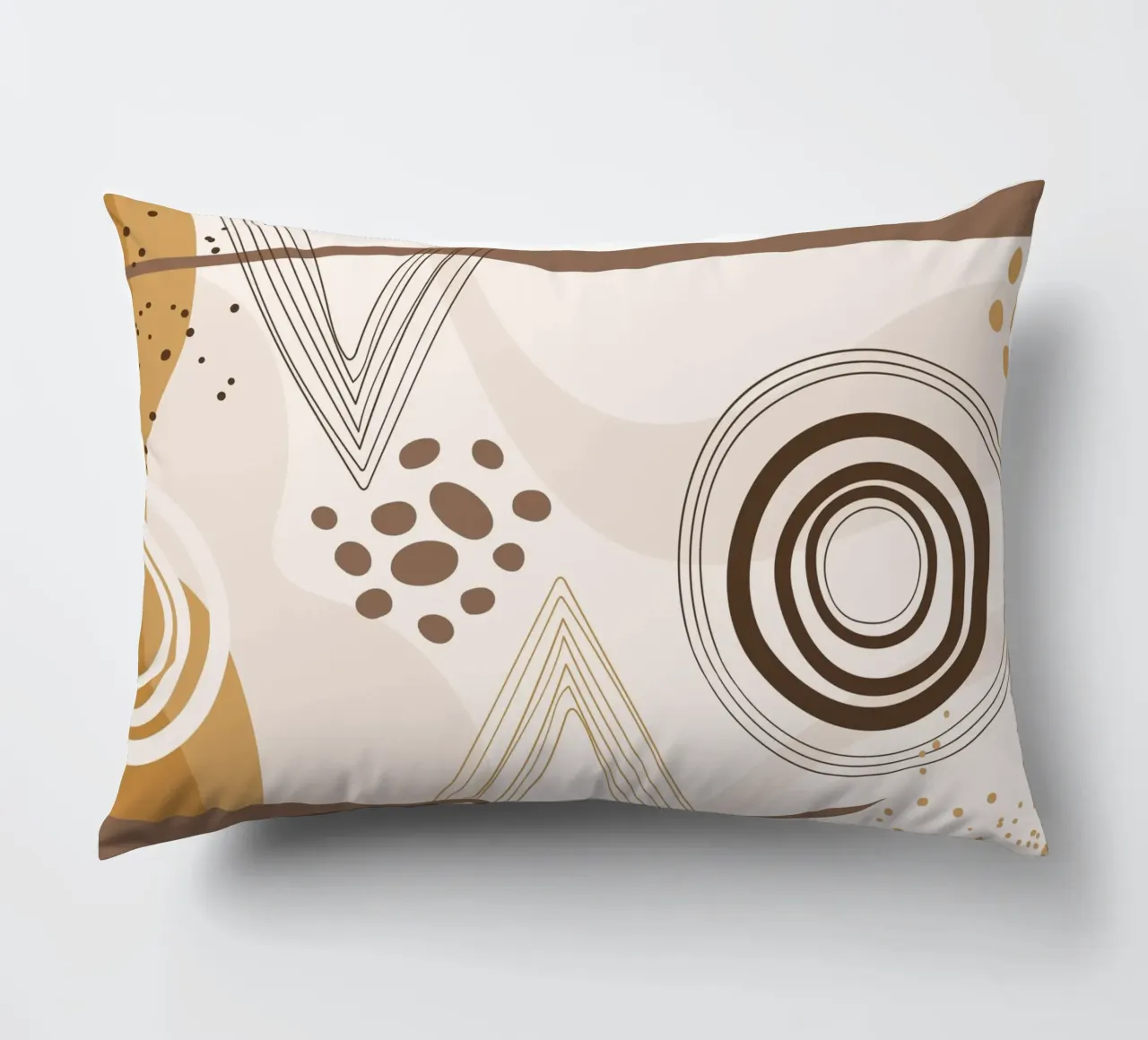 Elegant line pattern decorative cushion by Whole©