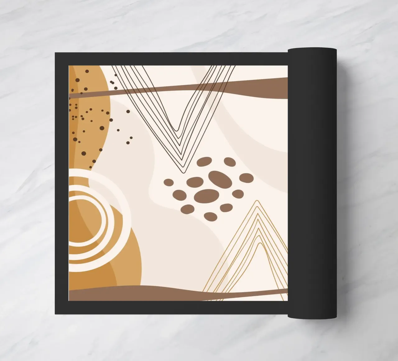 Elegant line pattern doormat by Whole©