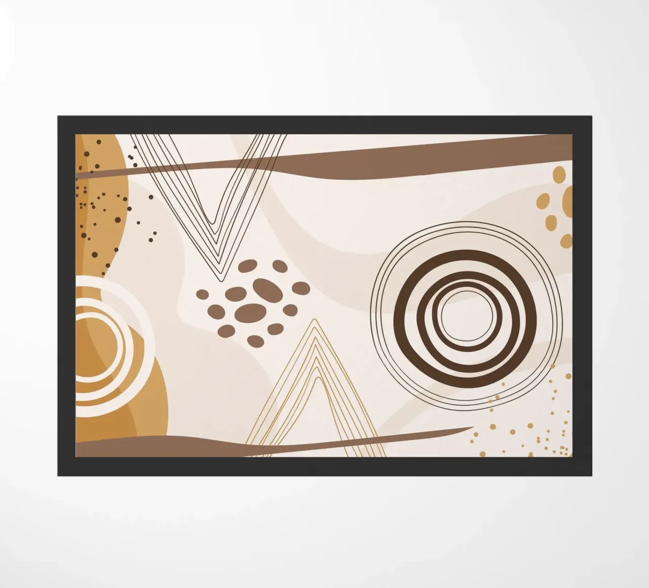 Elegant line pattern doormat by Whole©