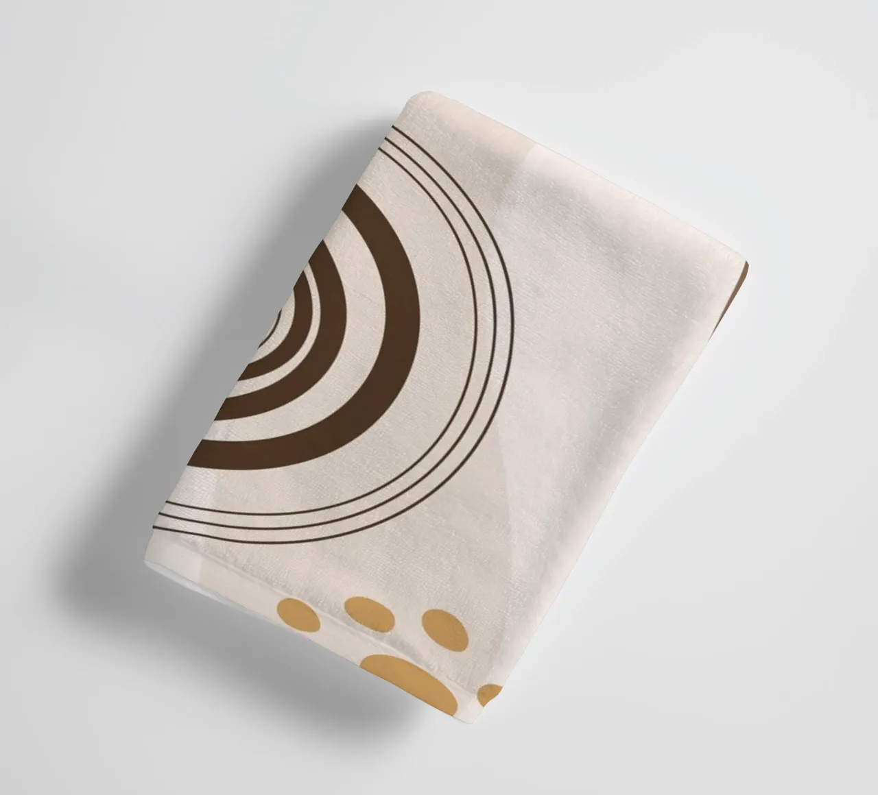 Elegant line pattern towel by Whole©