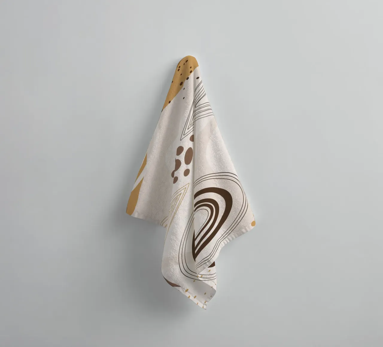 Elegant line pattern towel by Whole©