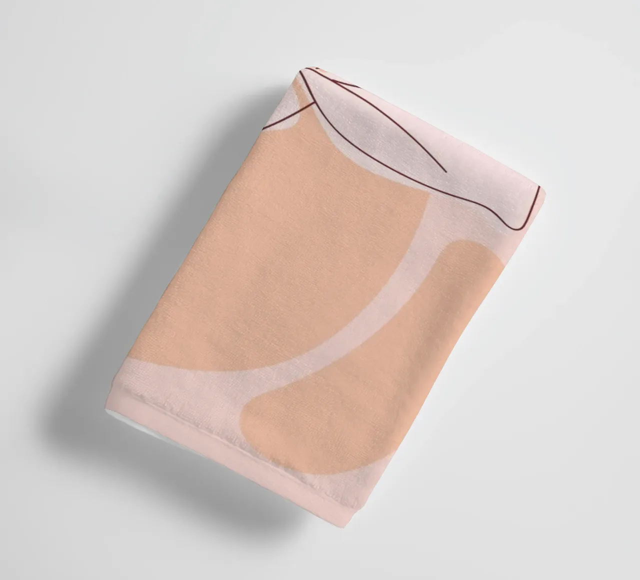 Delicate linee floreali asciugamano da bagno da Whole©