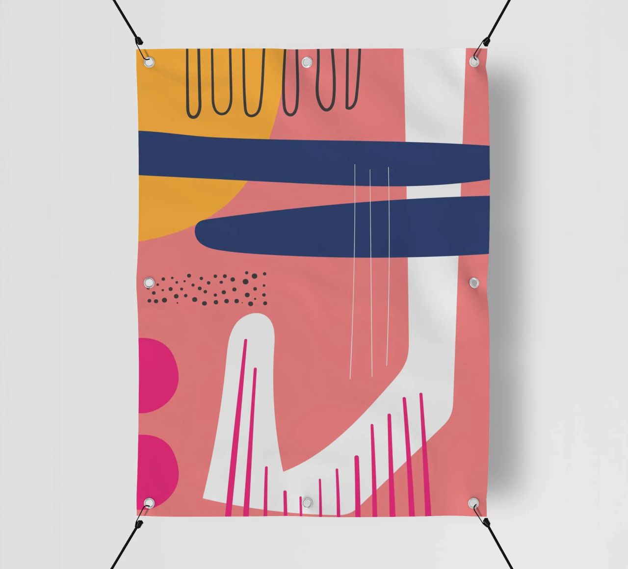 Armonia astratta dei colori telo in pvc da Whole©