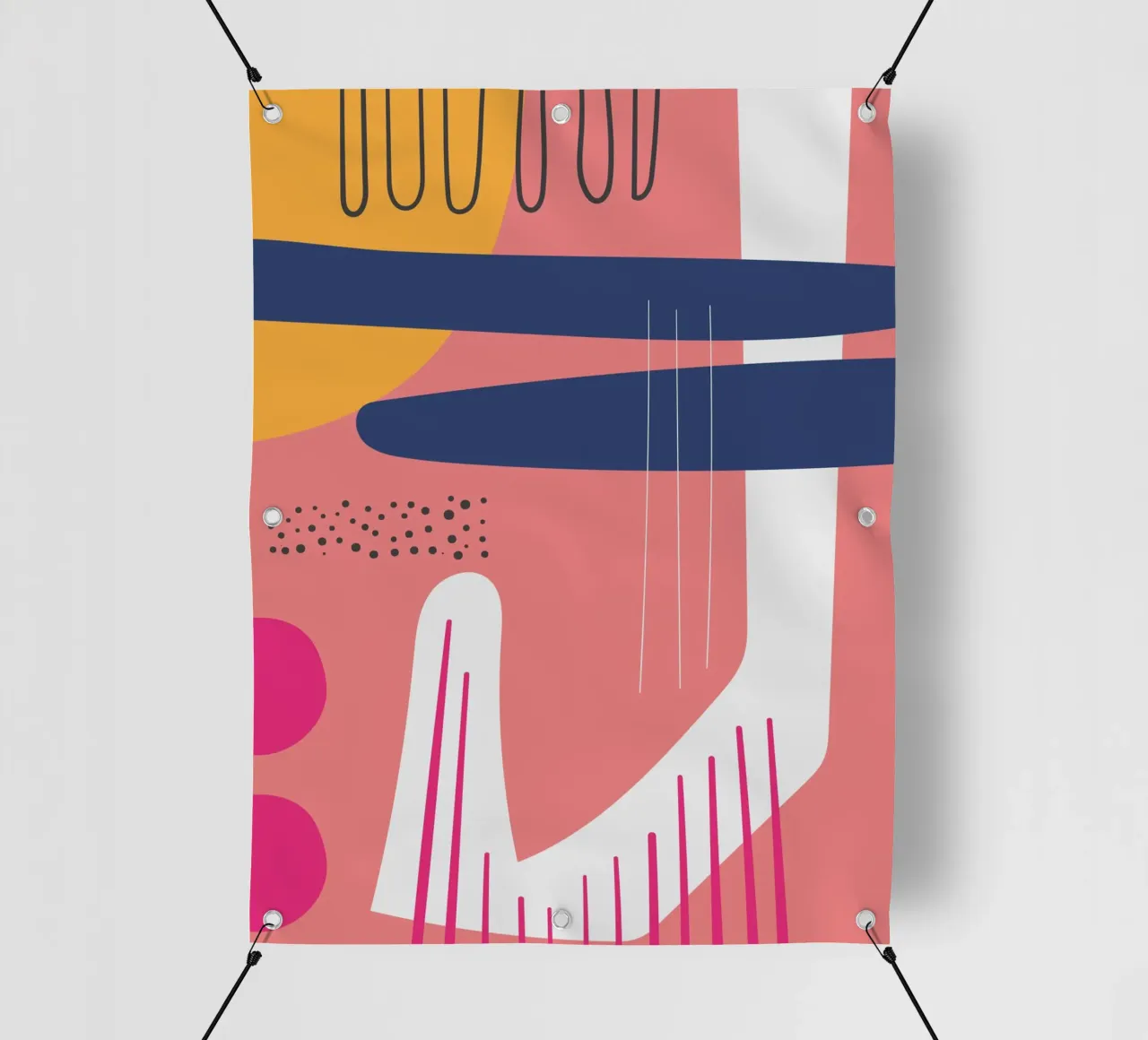 Armonia astratta dei colori telo in pvc da Whole©