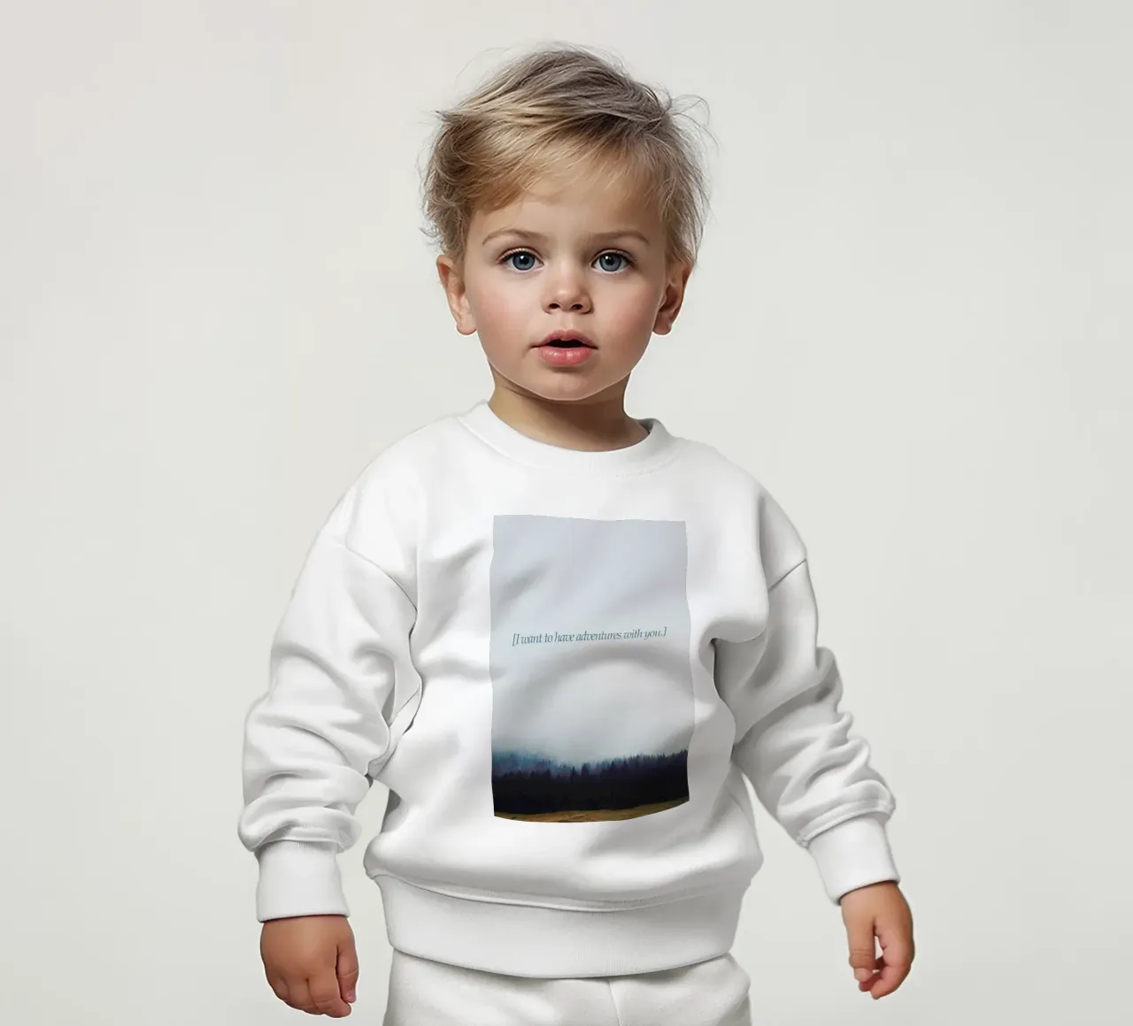 Adventures With You Baby Sweatshirt von Kubistika
