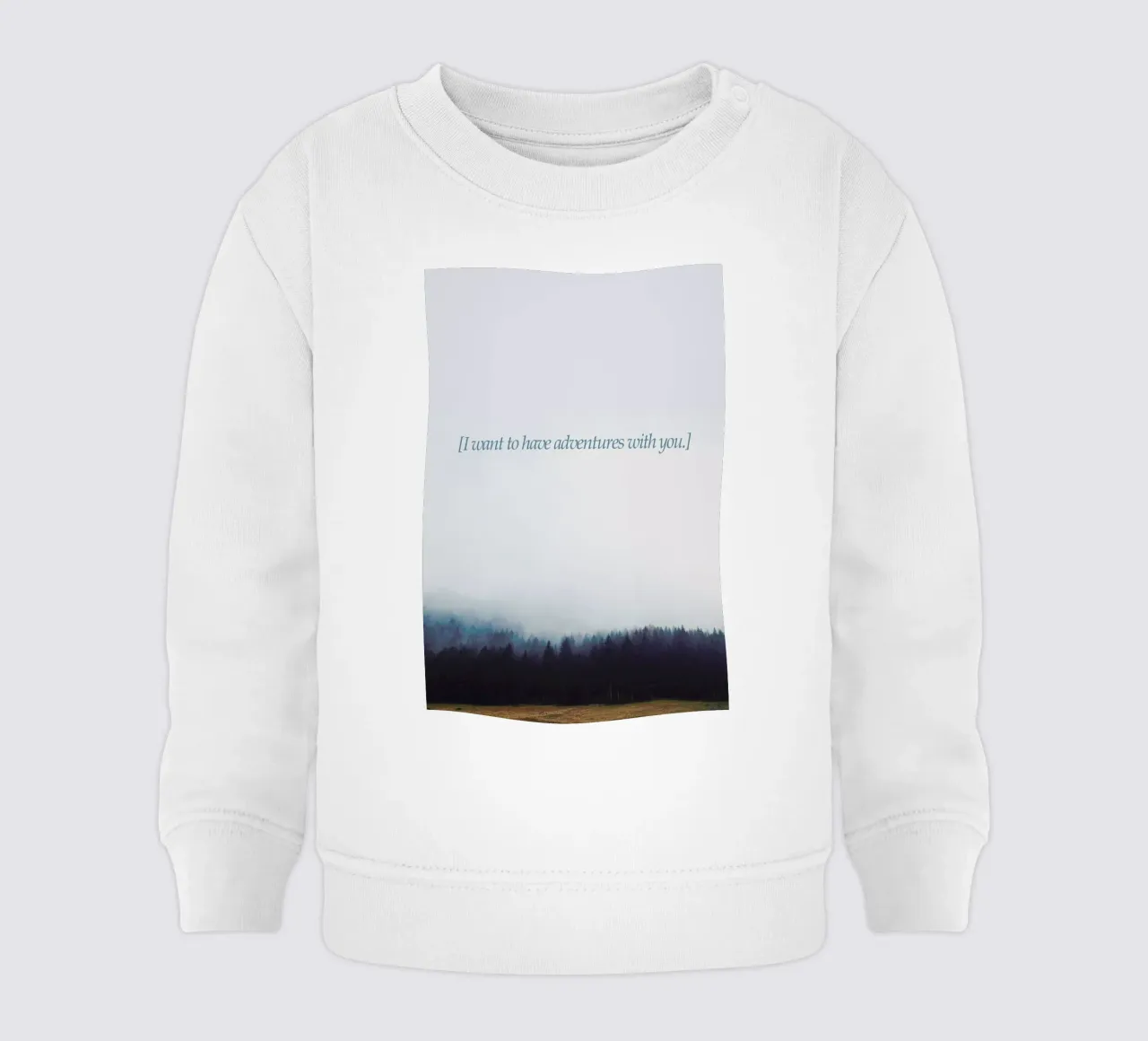 Adventures With You felpa neonato da Kubistika