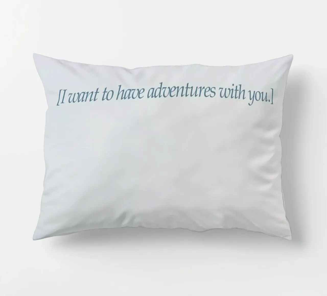Adventures With You decorative cushion by Kubistika