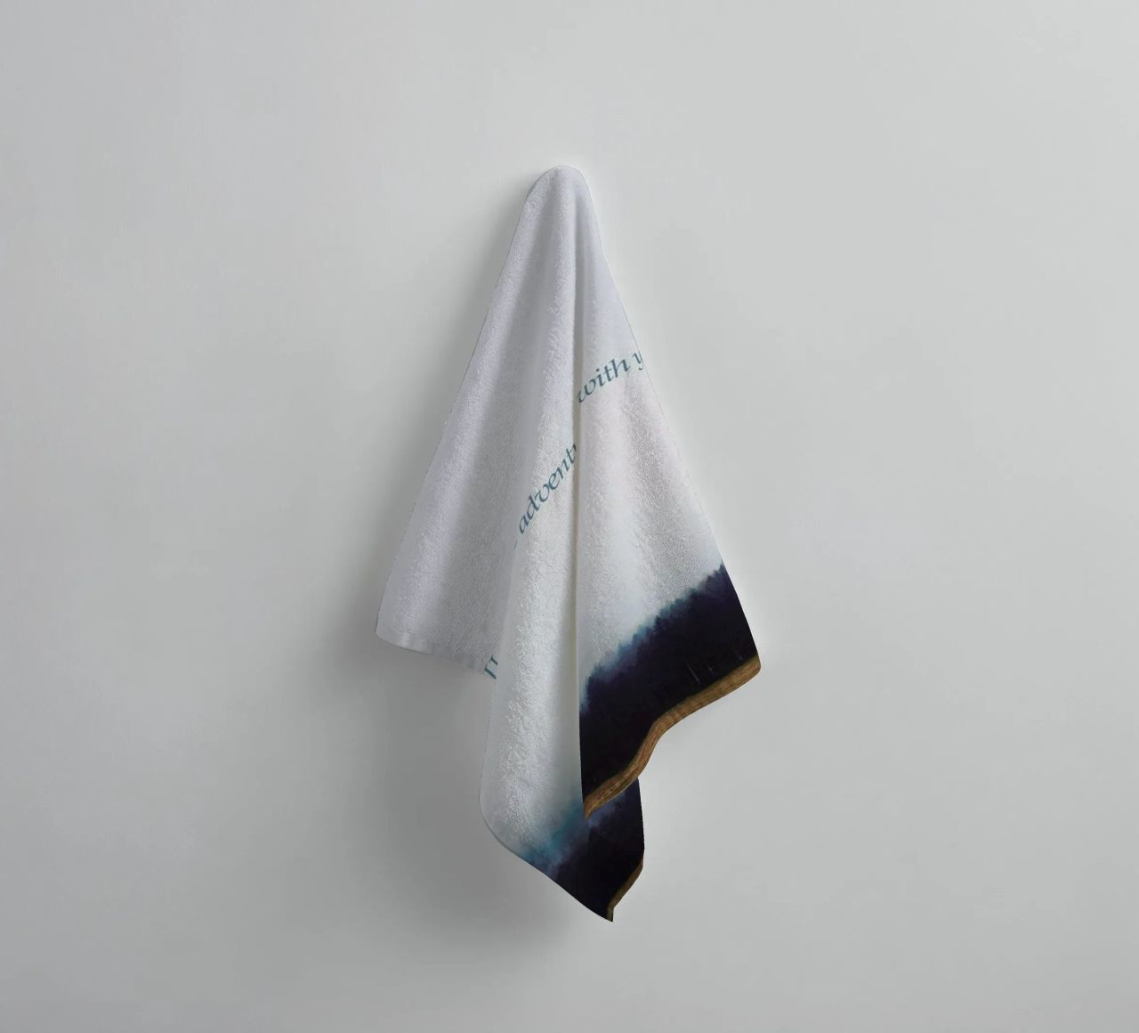 Adventures With You towel by Kubistika