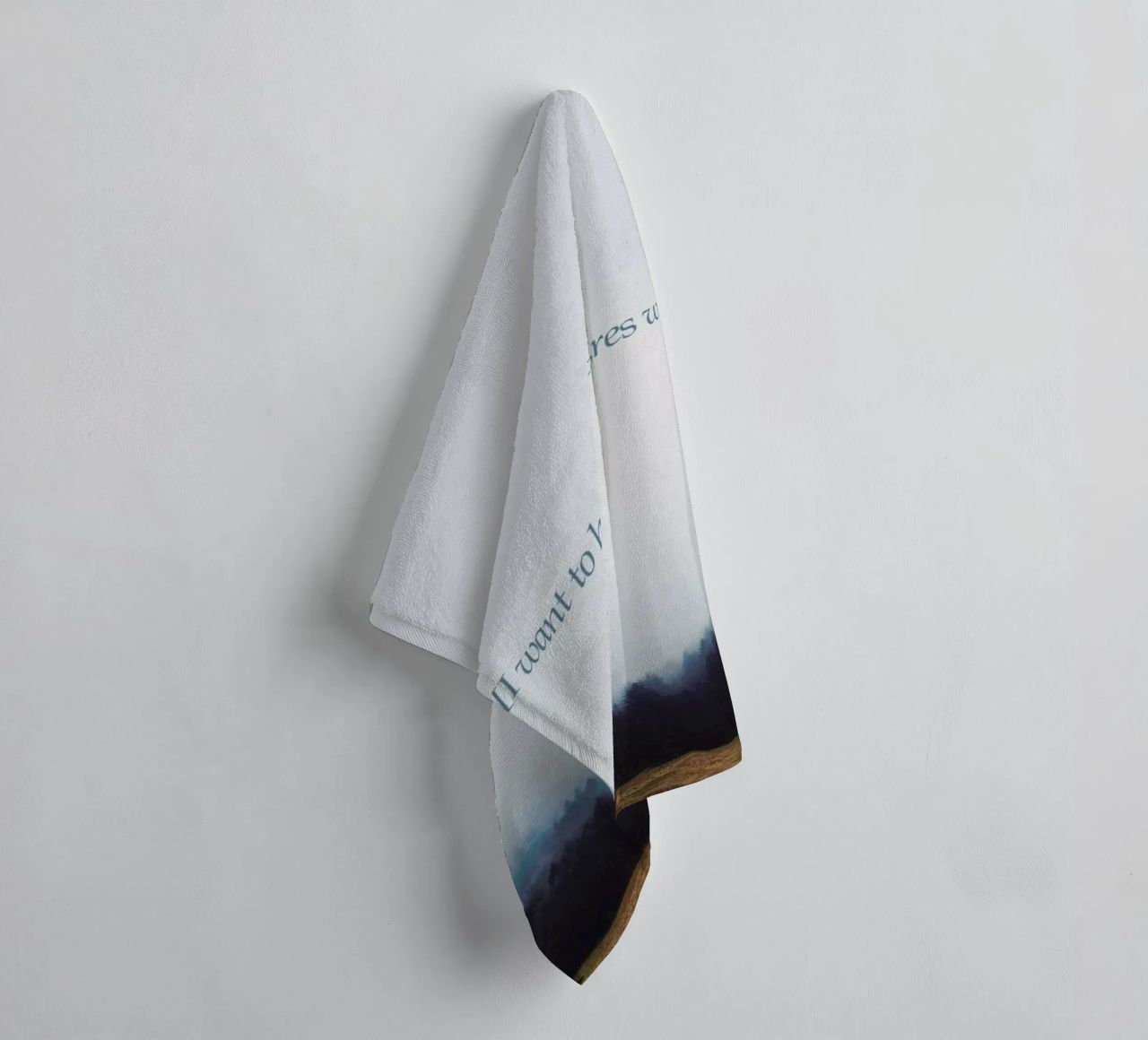 Adventures With You towel by Kubistika