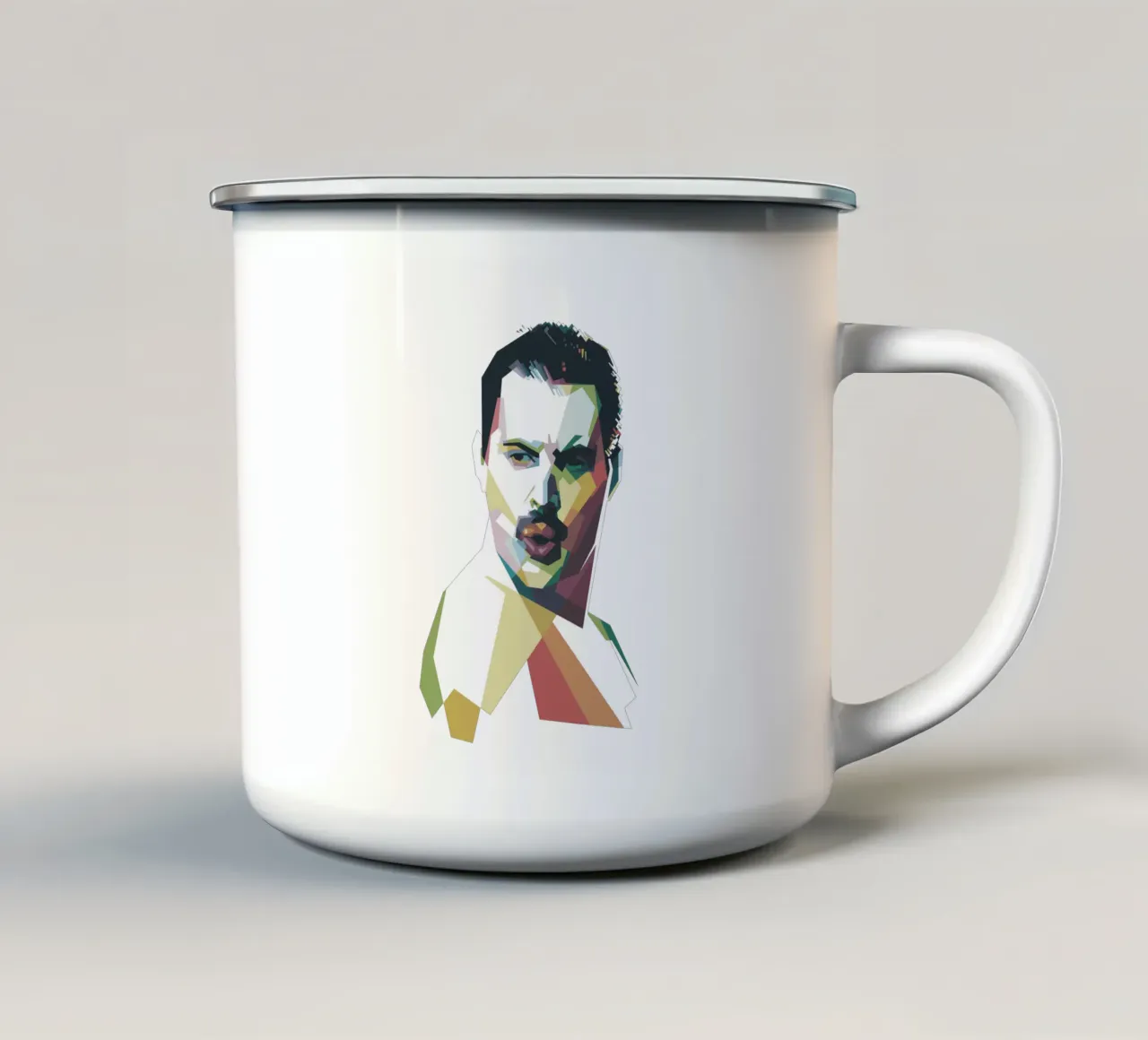 Freddie Legend tazza in smalto da Alkahfsmart