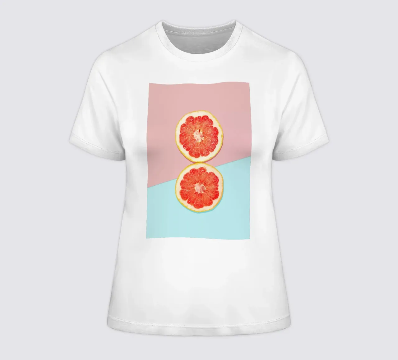 Breakfast For Two women's fitted t-shirt by Kubistika