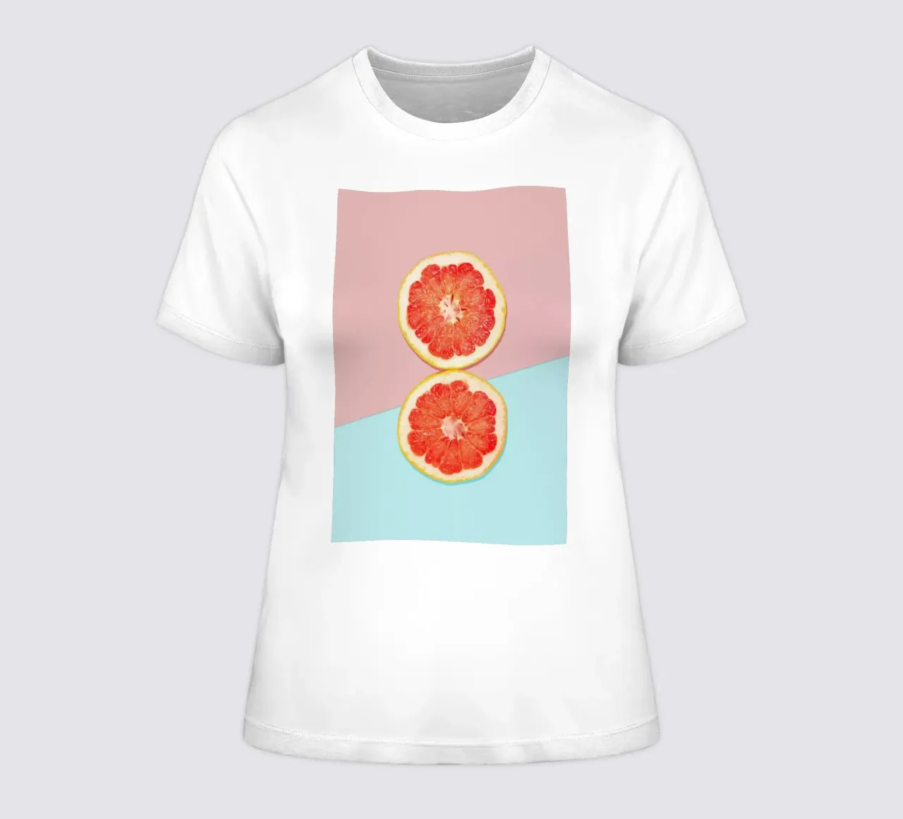 Breakfast For Two women's fitted t-shirt by Kubistika
