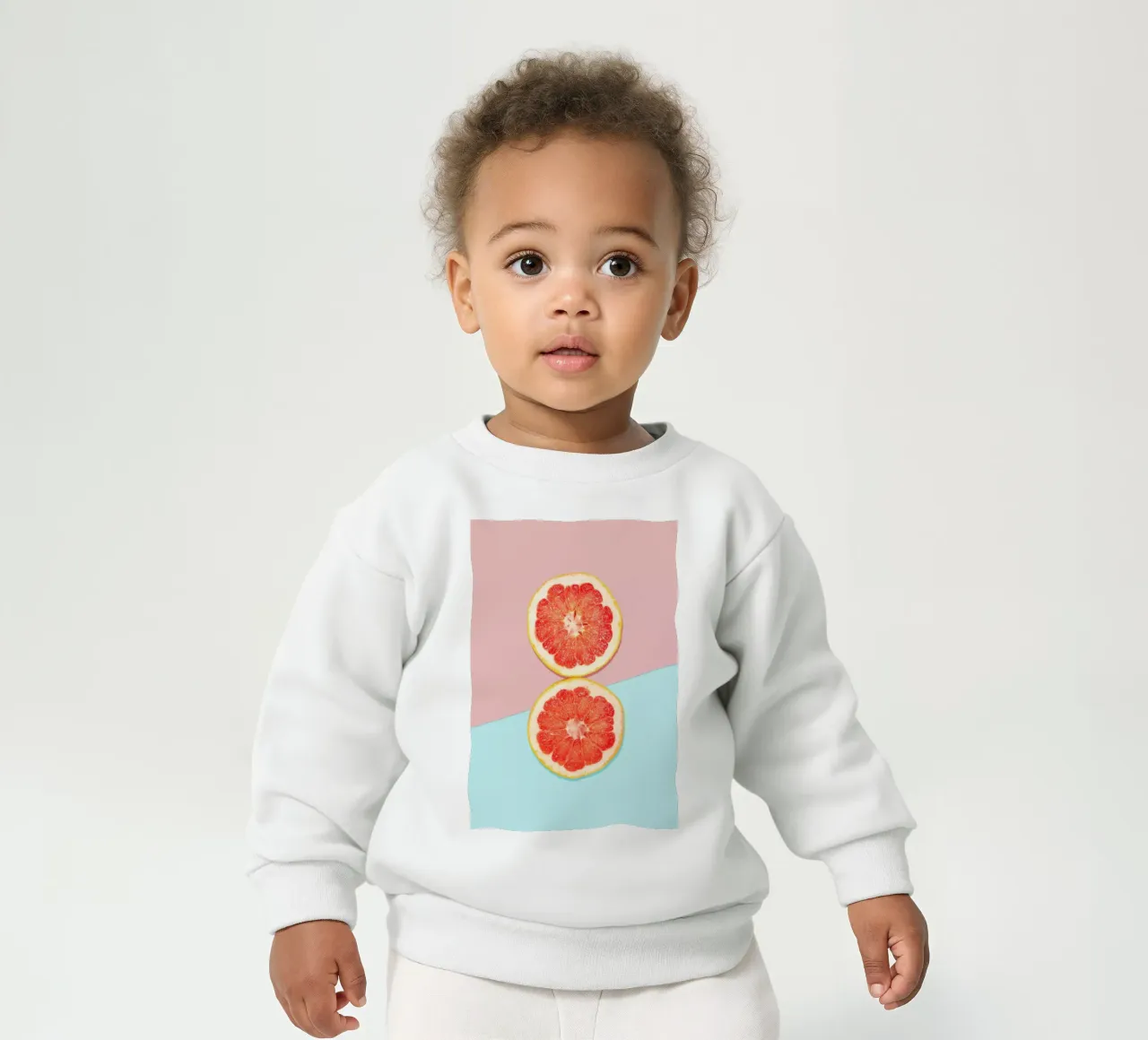 Breakfast For Two baby sweatshirt by Kubistika