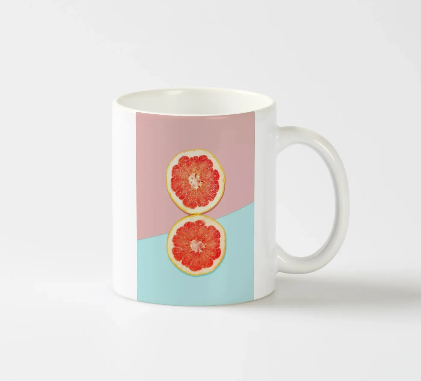 Breakfast For Two ceramic mug by Kubistika