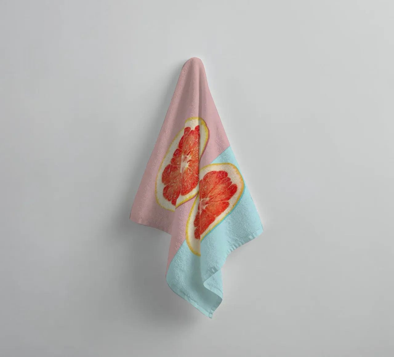 Breakfast For Two towel by Kubistika