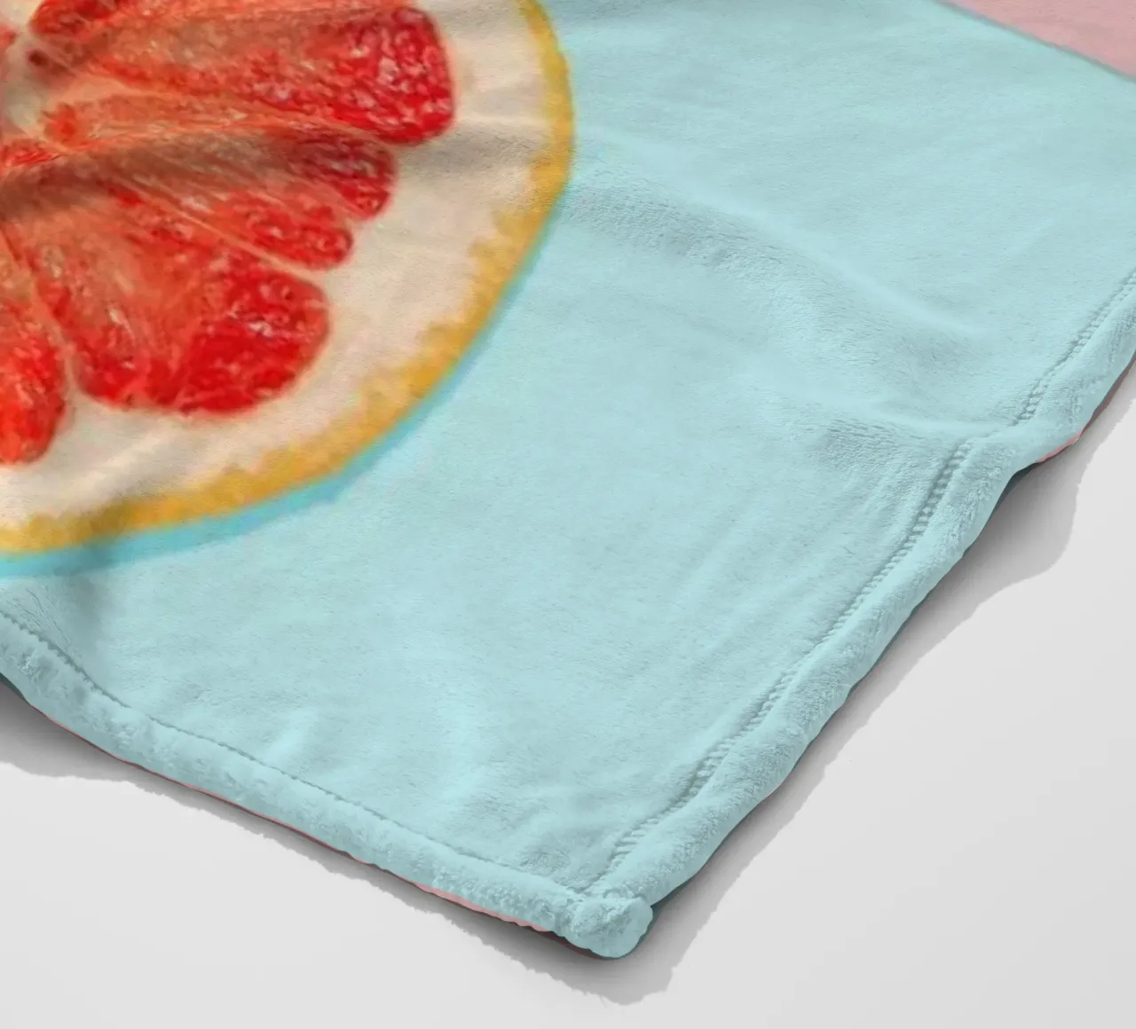 Breakfast For Two fleece blanket by Kubistika