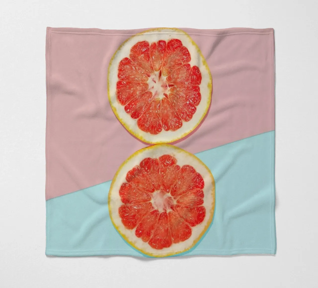 Breakfast For Two fleece blanket by Kubistika