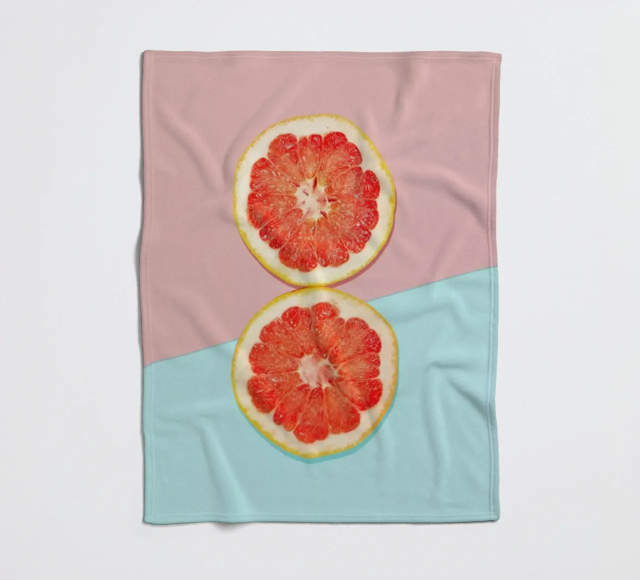 Breakfast For Two fleece blanket by Kubistika