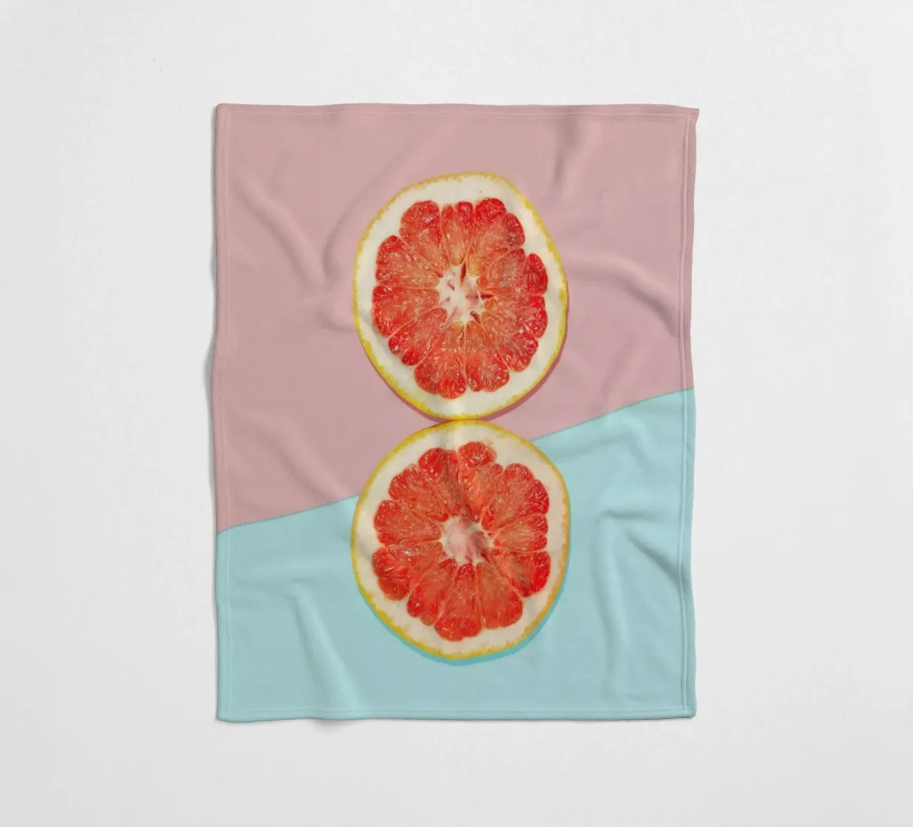 Breakfast For Two fleece blanket by Kubistika