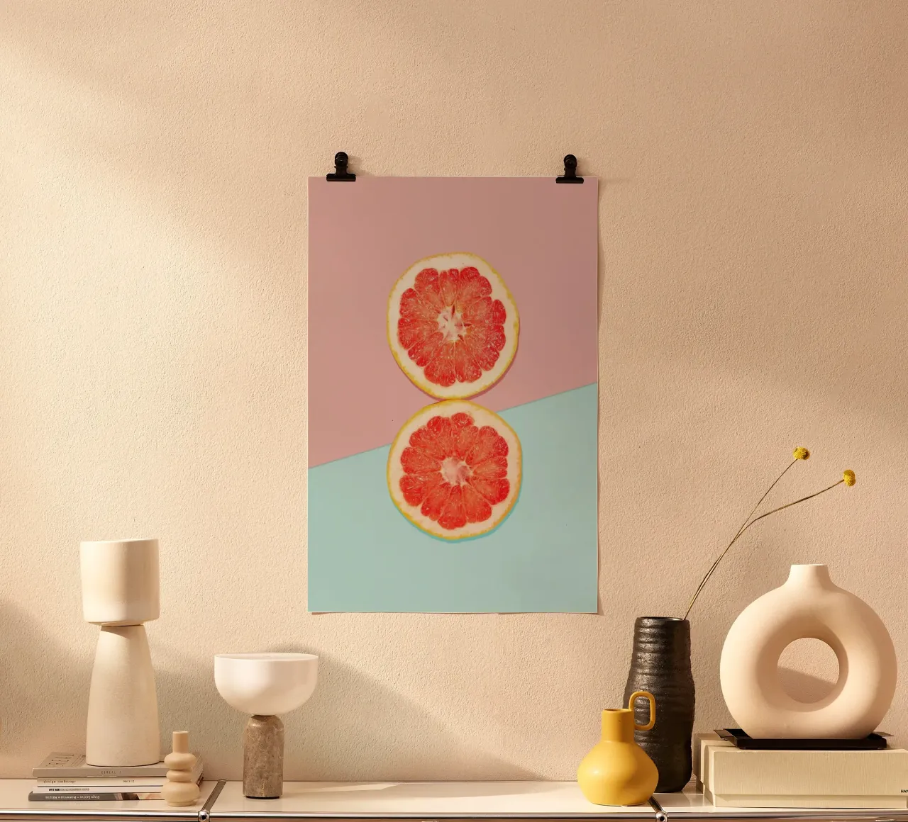 Breakfast For Two poster by Kubistika