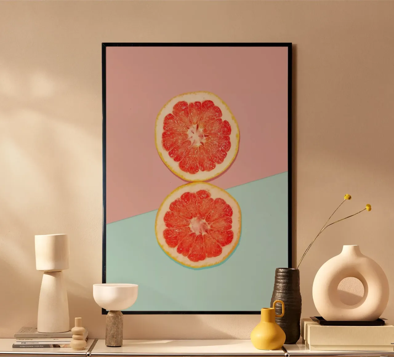 Breakfast For Two poster by Kubistika