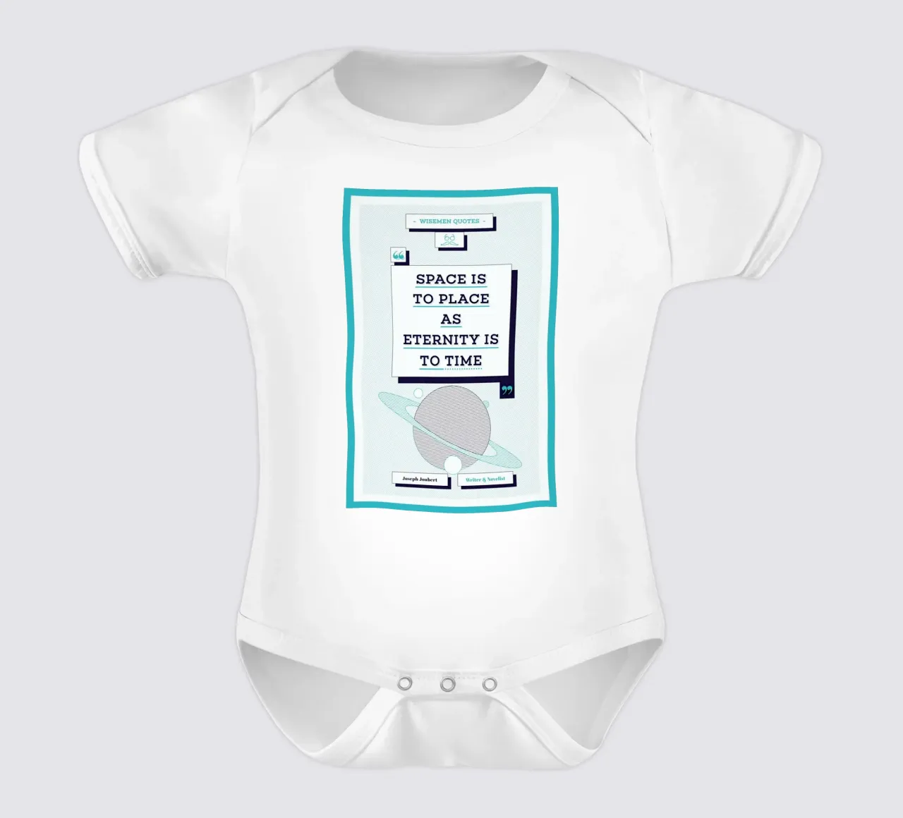 Joseph Joubert body neonato maniche corte da Aycan Elijah Yilmaz