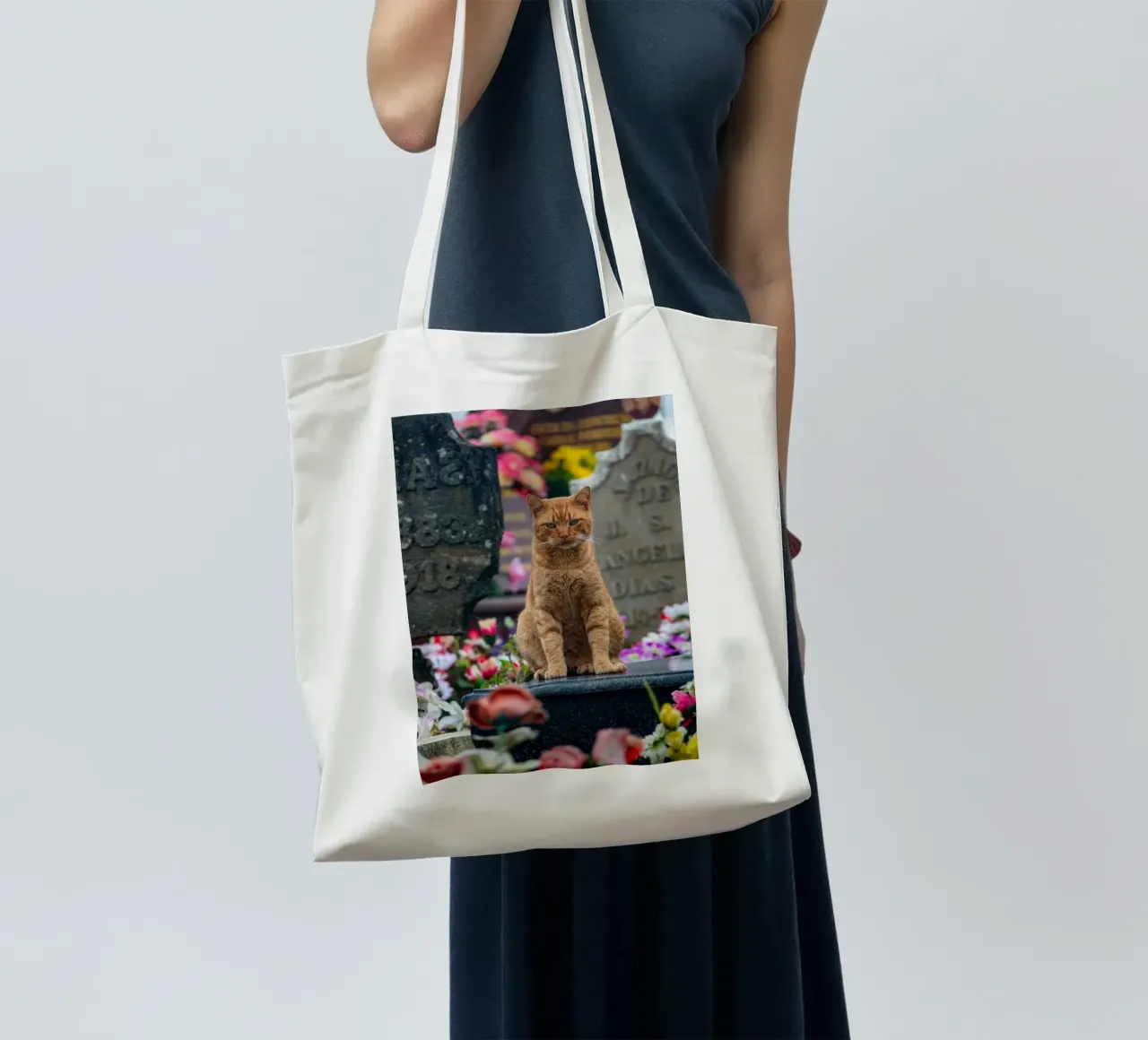 Grumpy cat tote bag by anderm