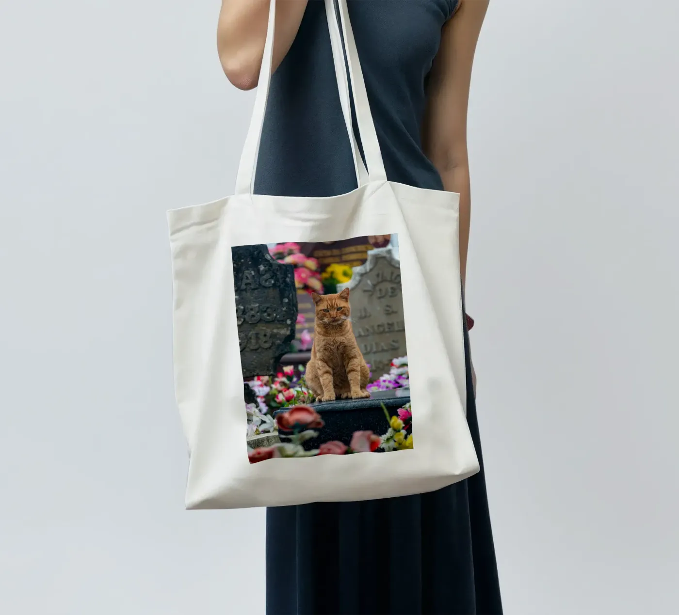 Grumpy cat tote bag by anderm