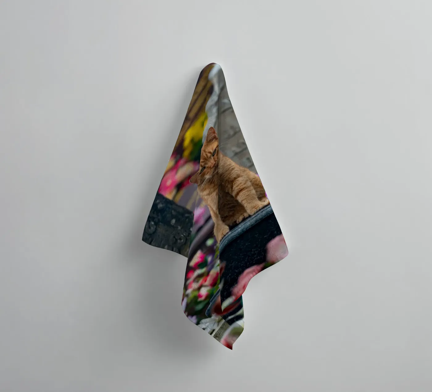 Grumpy cat Handtuch von anderm