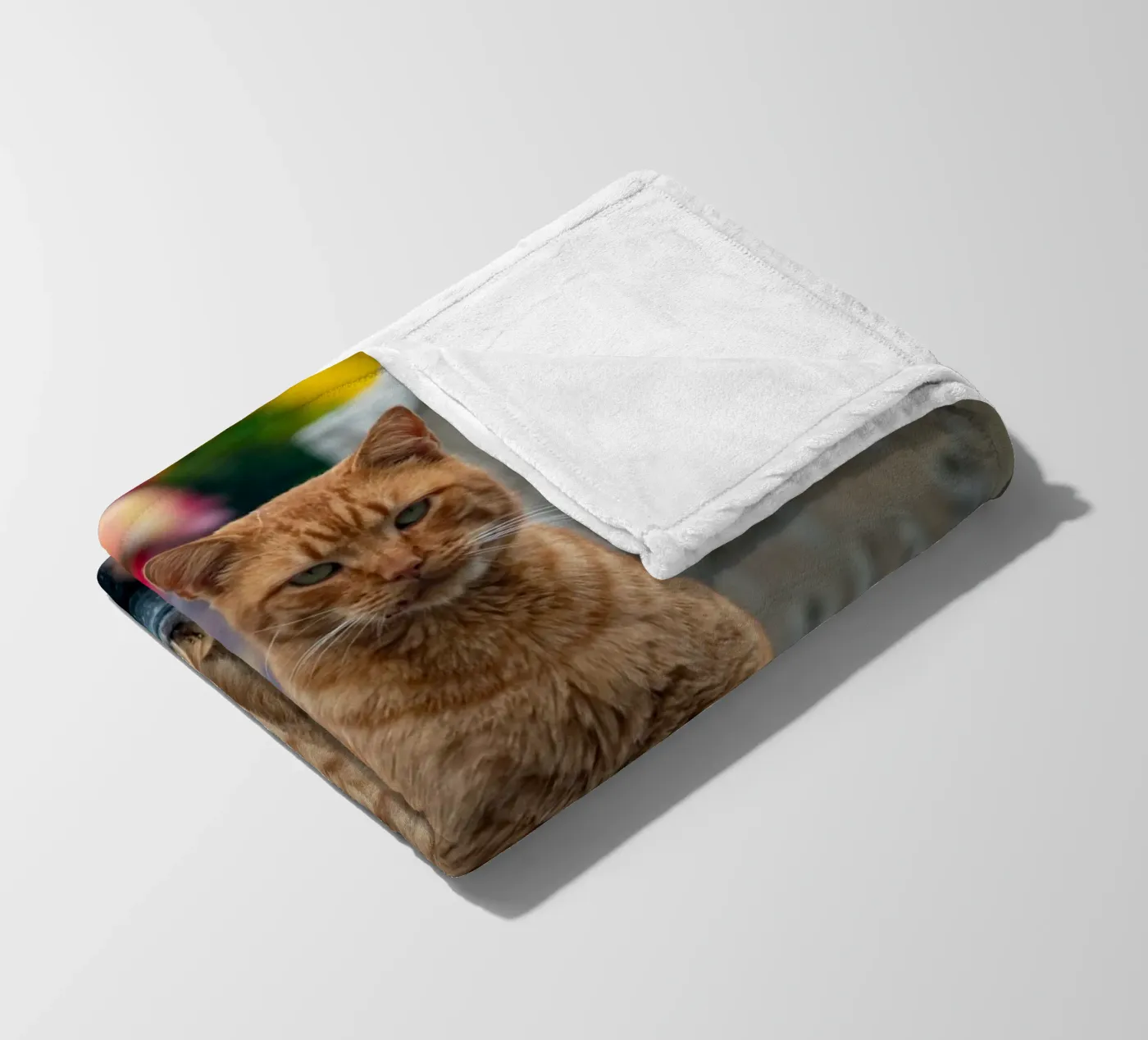Grumpy cat Fleecedecke von anderm