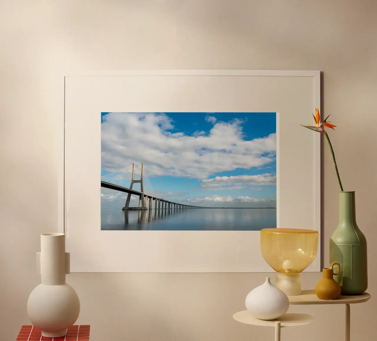 Vasco da Gama bridge poster da anderm