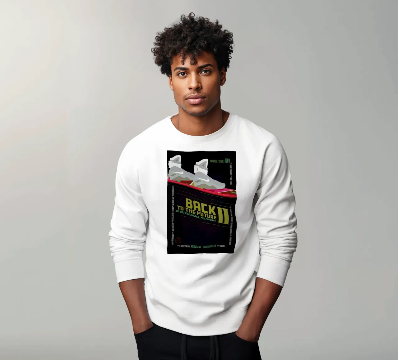 Back To The Future Sweatshirt von Aycan Elijah Yilmaz