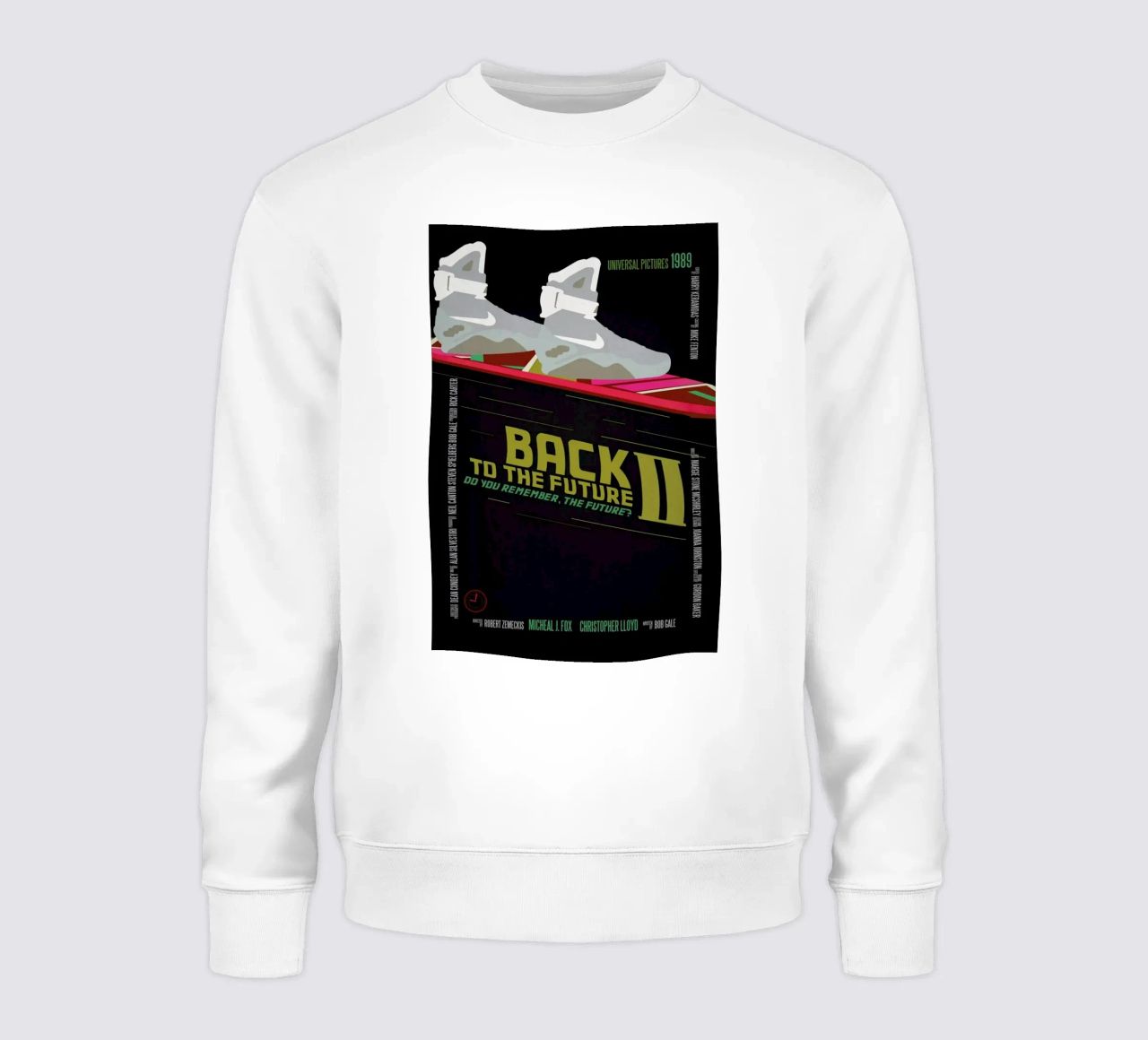 Back To The Future felpa da Aycan Elijah Yilmaz