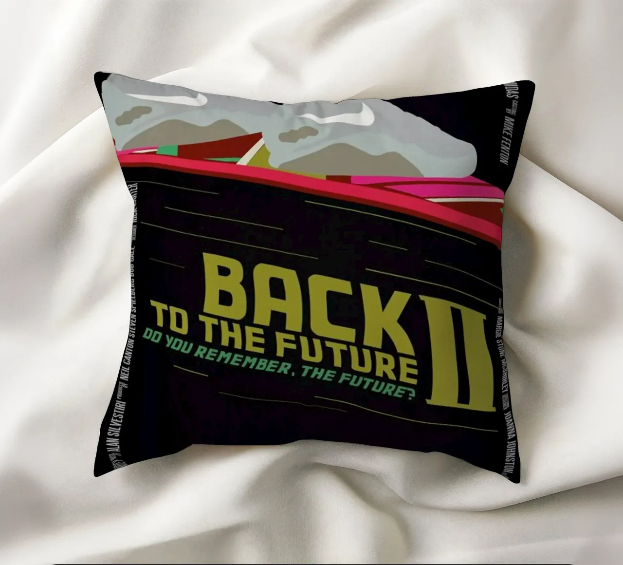 Back To The Future cuscino da Aycan Elijah Yilmaz