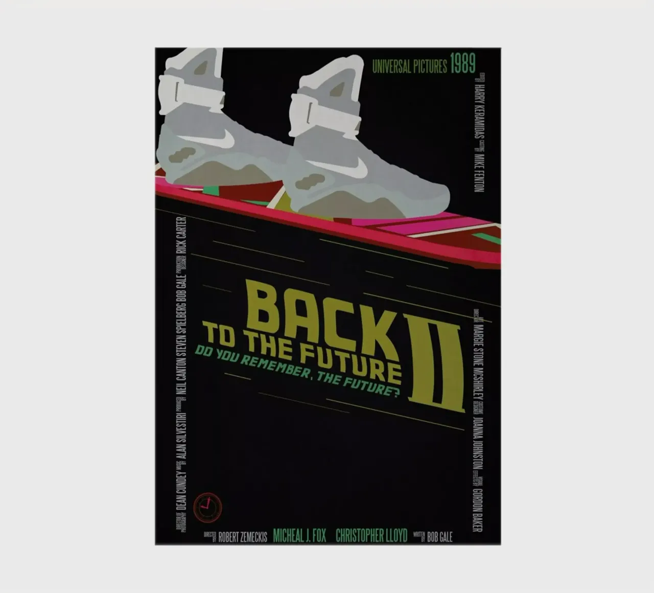 Back To The Future notebook by Aycan Elijah Yilmaz