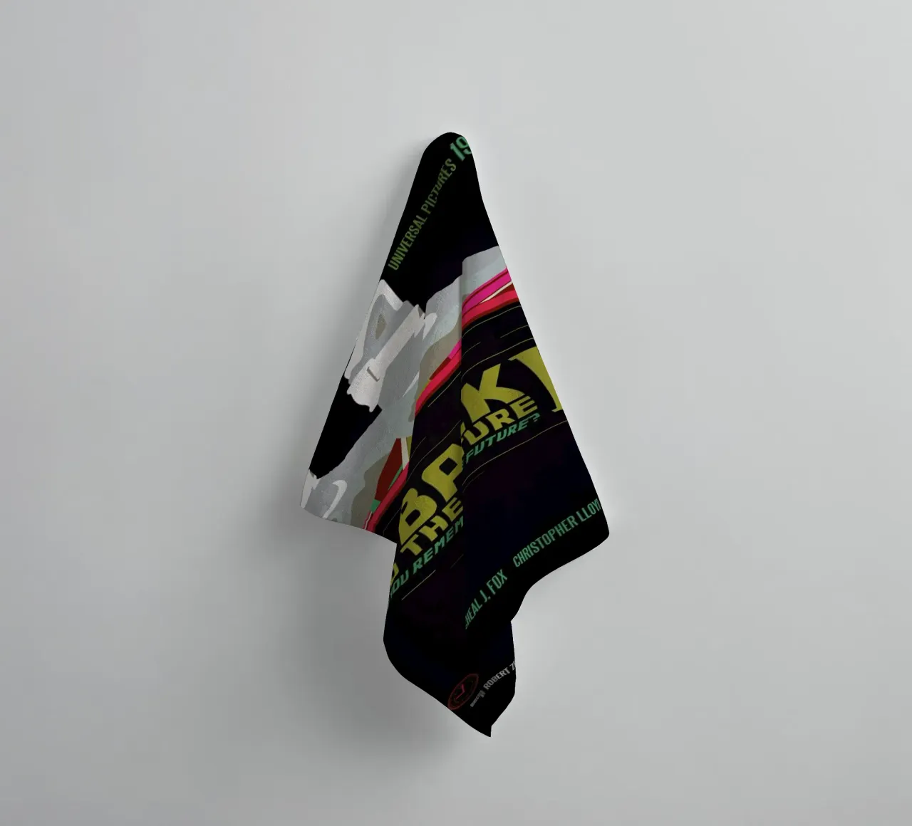 Back To The Future asciugamano da bagno da Aycan Elijah Yilmaz