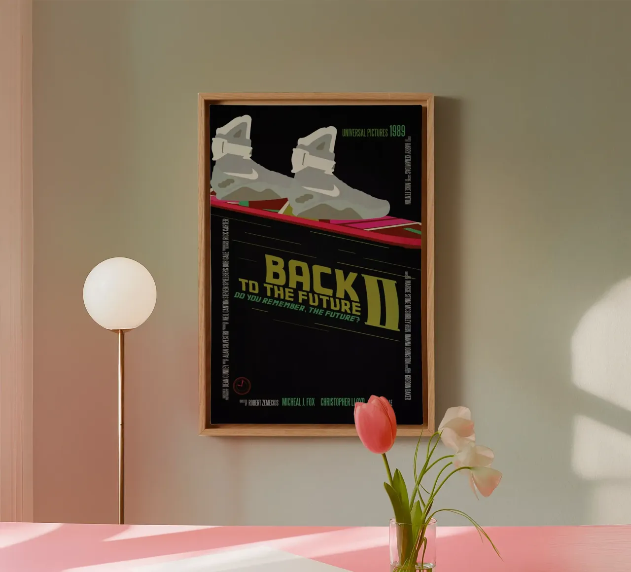 Back To The Future tela con Cornice a cassetta da Aycan Elijah Yilmaz