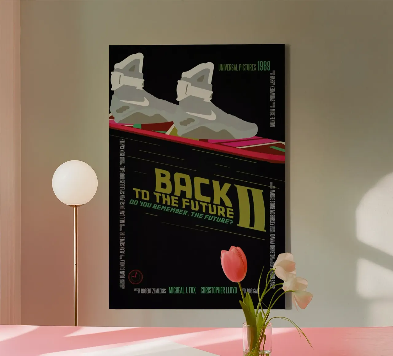 Back To The Future tela con Cornice a cassetta da Aycan Elijah Yilmaz