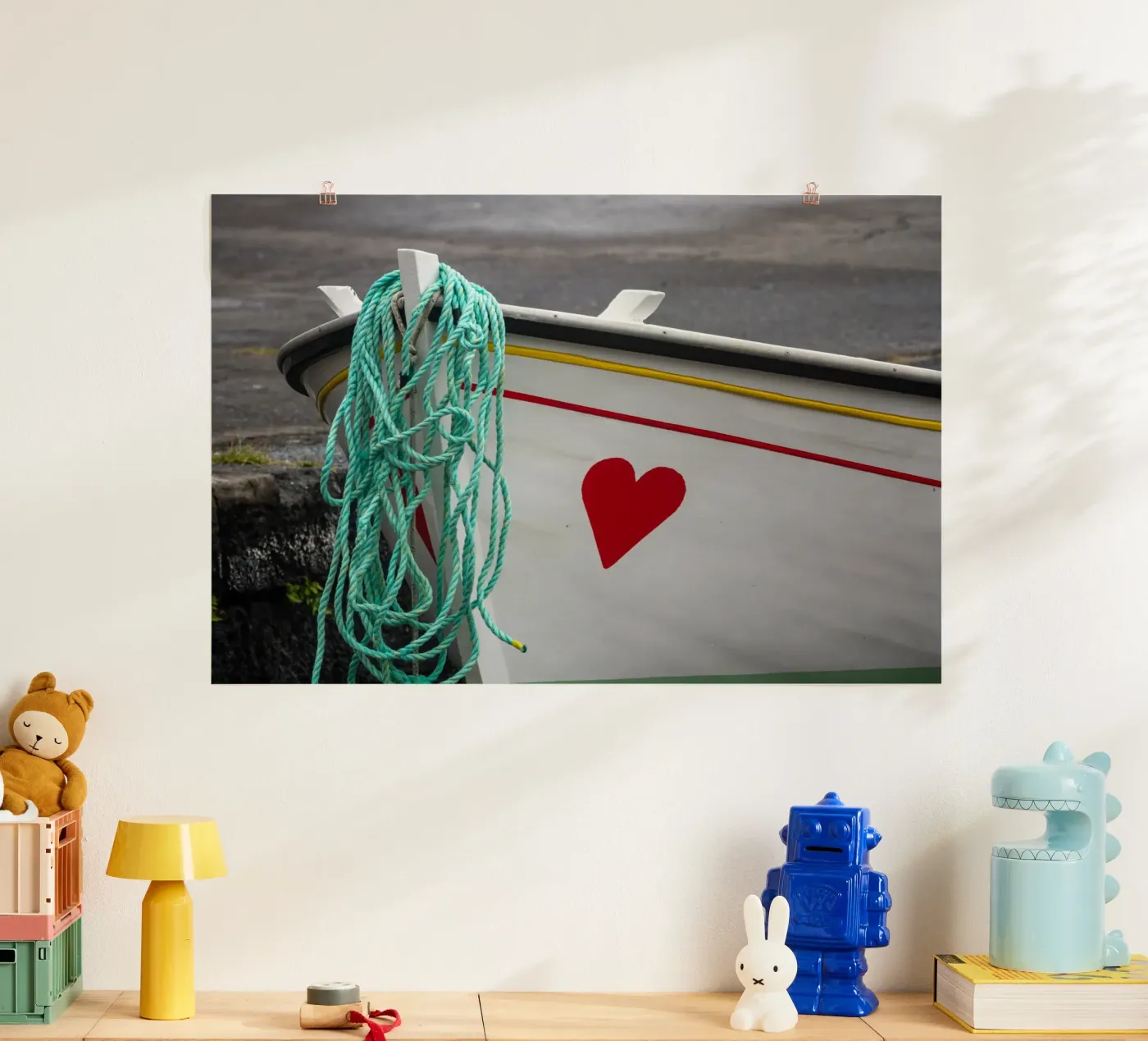 Cuore rosso poster da anderm