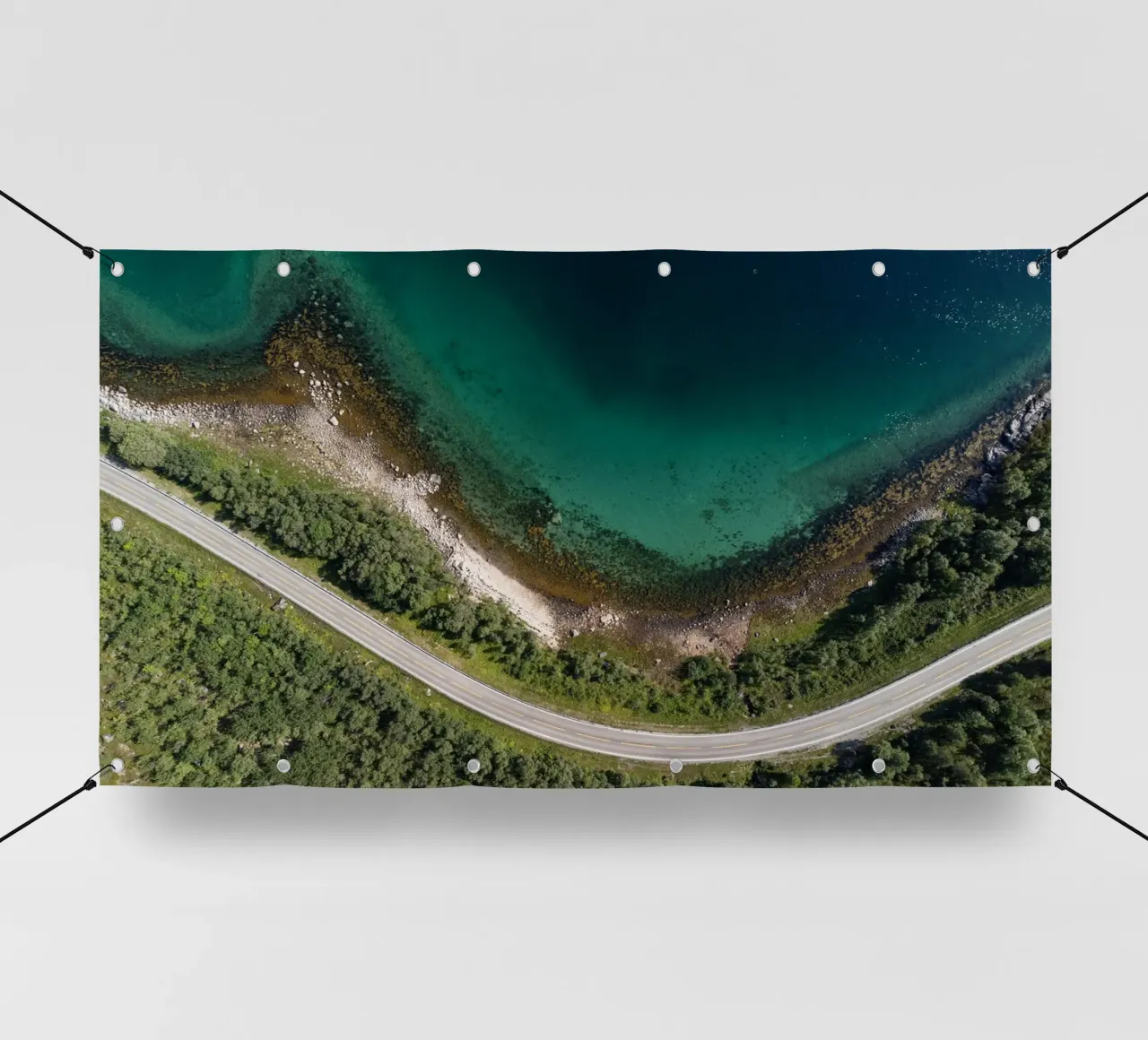Strada del mare telo in pvc da anderm