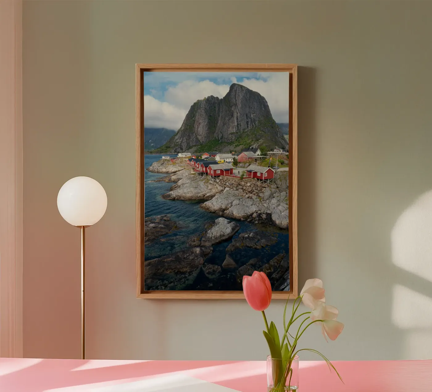 Hamnøy canvas by anderm