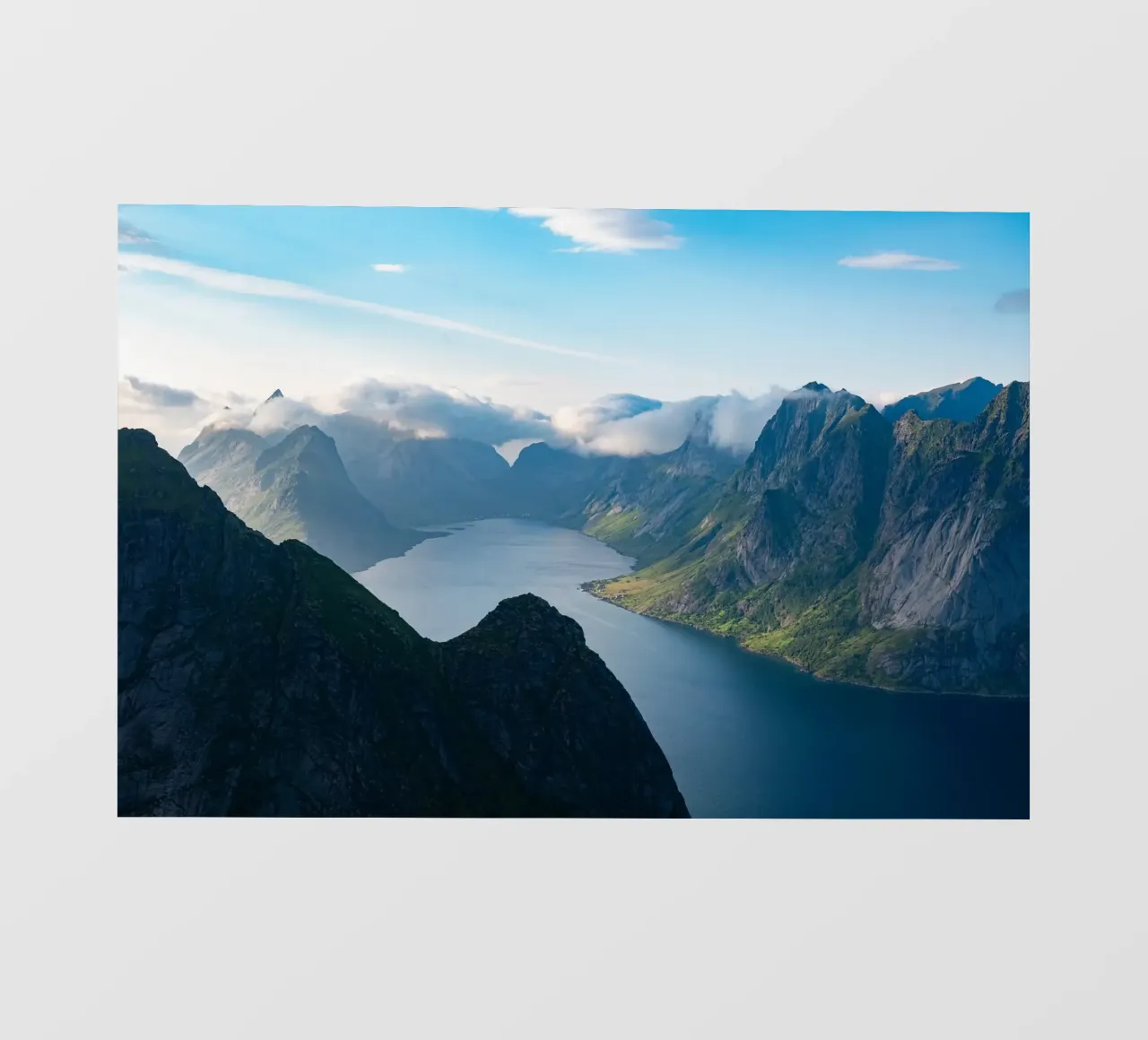 Reinebringen in Lofoten telo in pvc da anderm