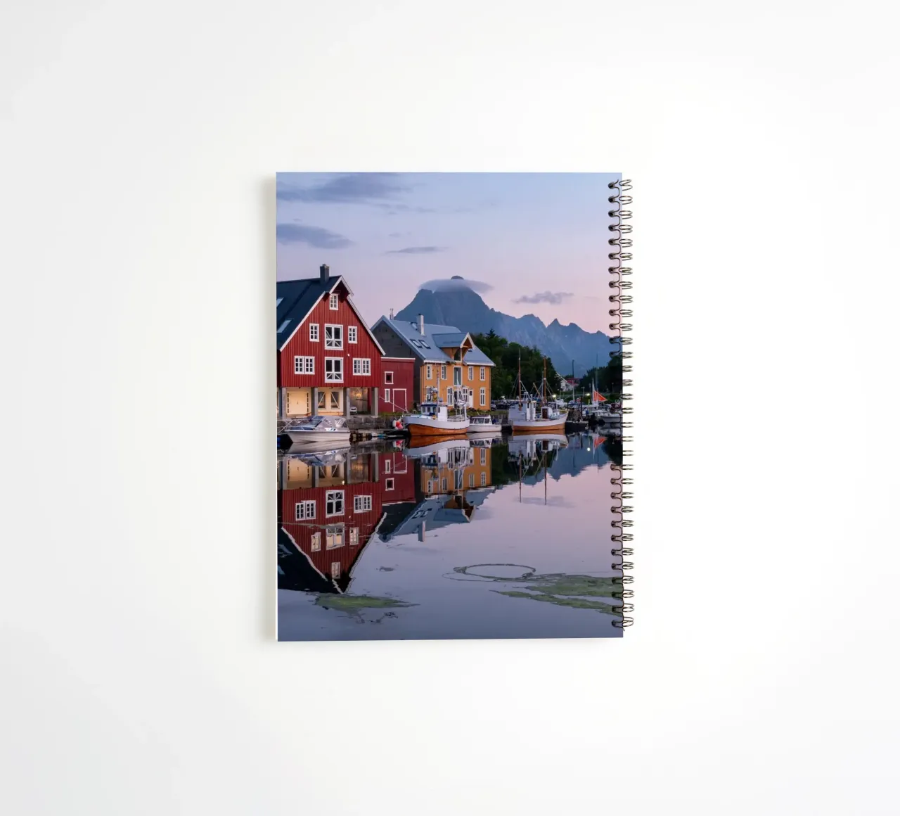 Lofoten islands spiral notebook by anderm