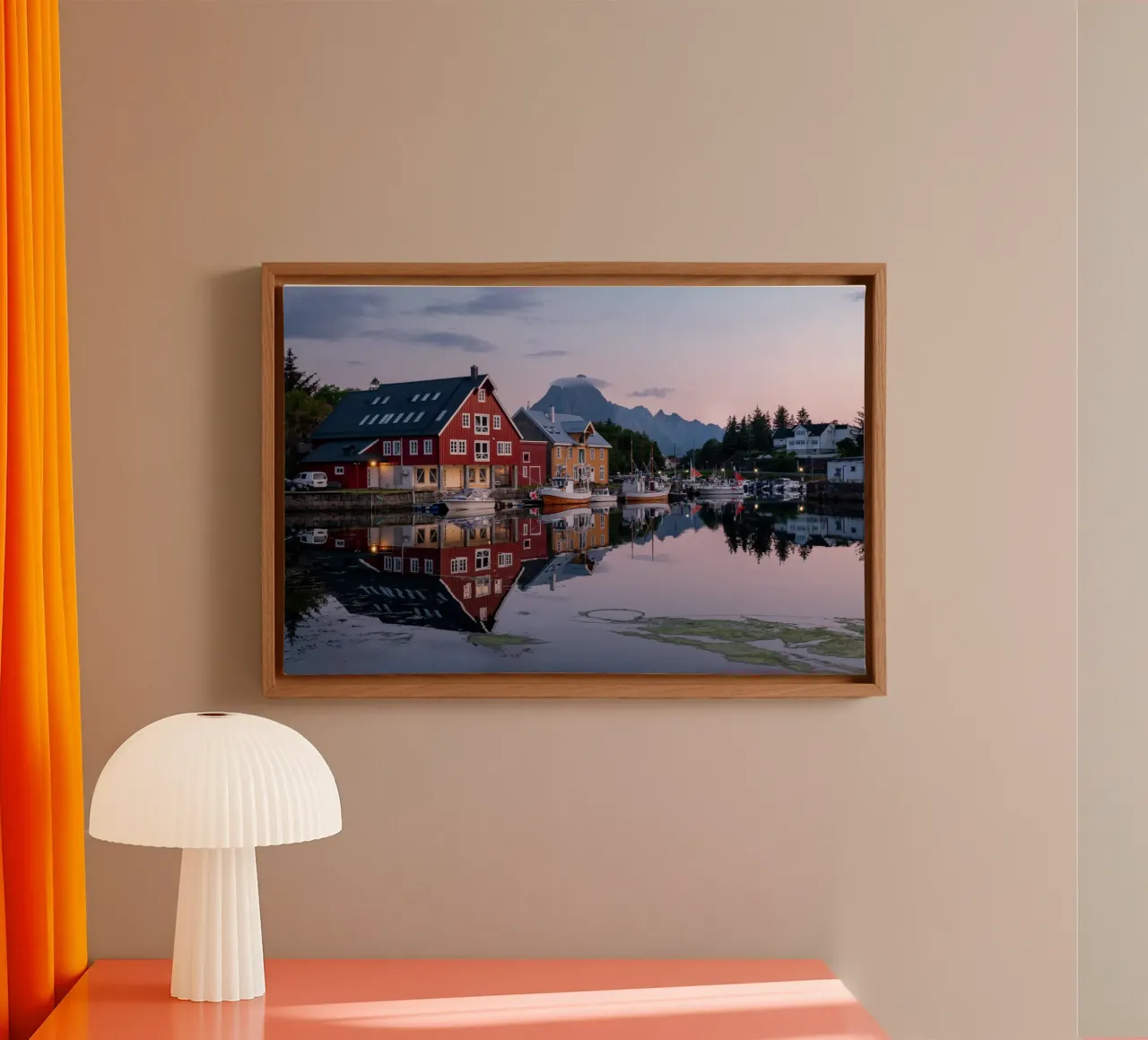 Lofoten islands canvas by anderm