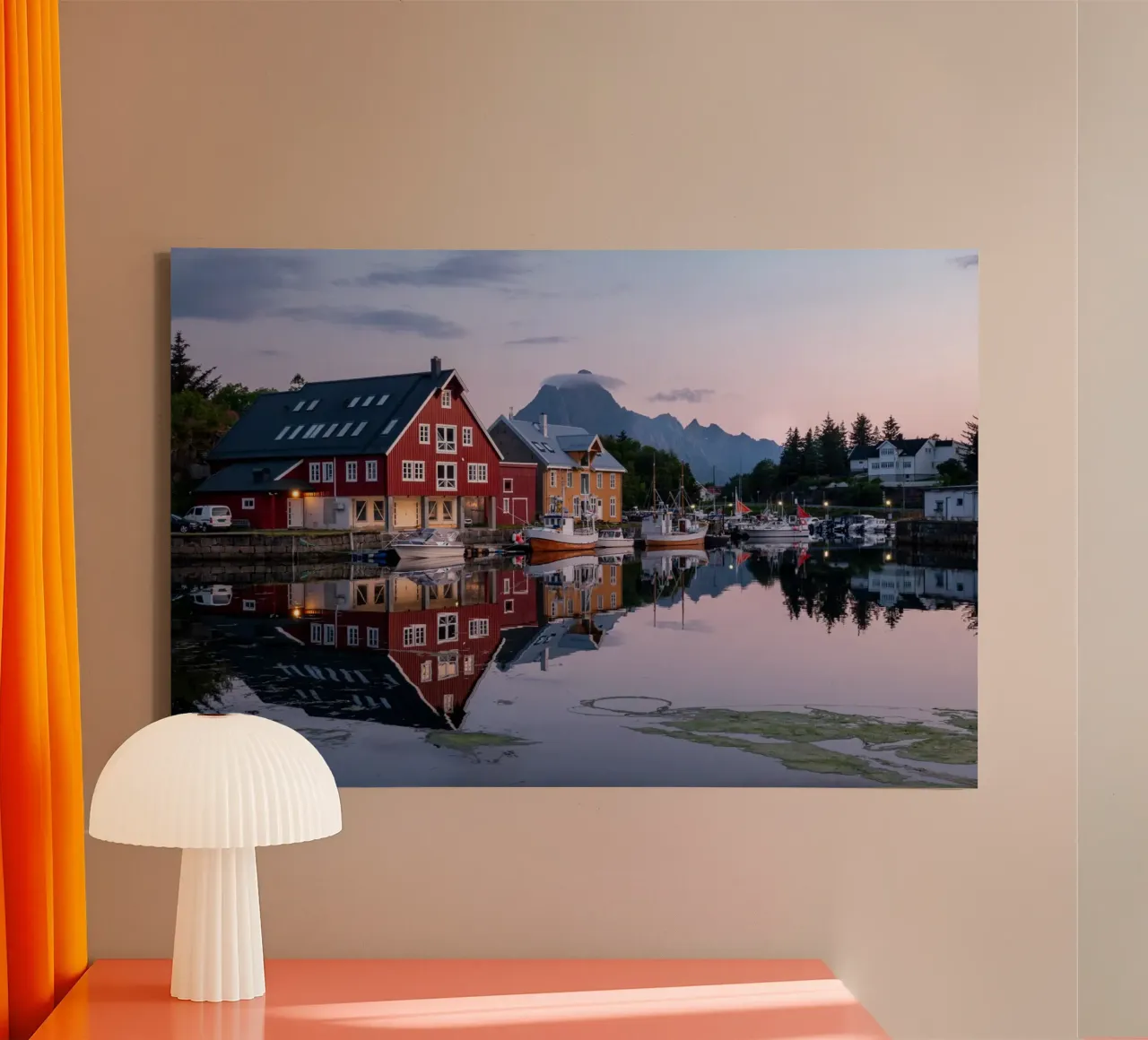 Lofoten islands canvas by anderm