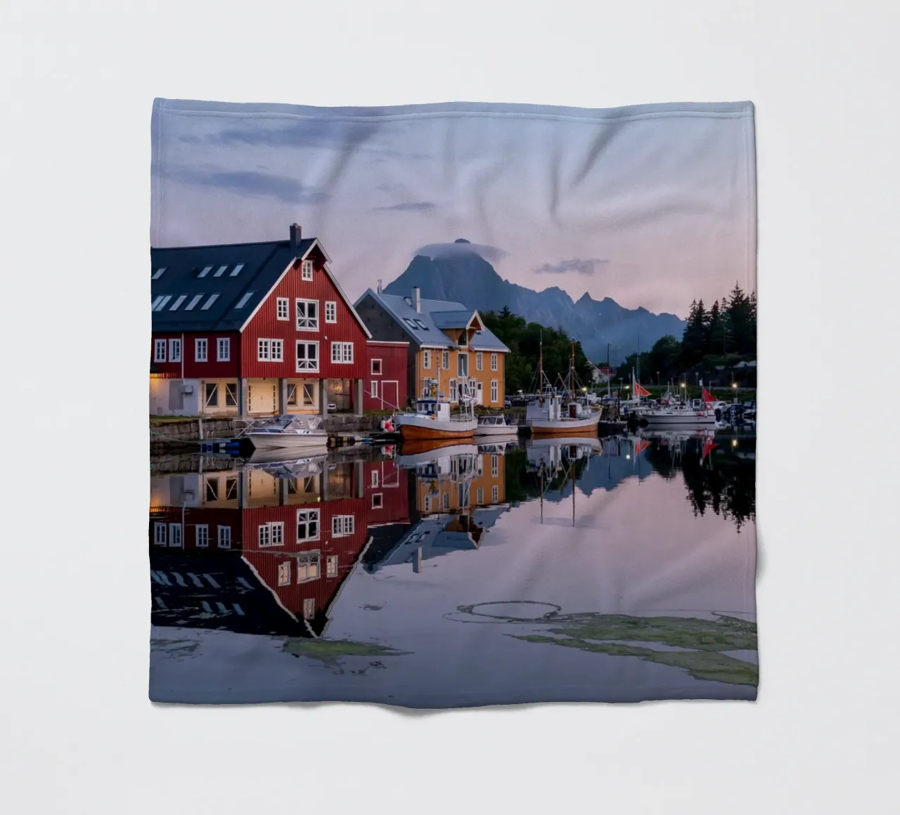 Lofoten islands coperta in pile da anderm