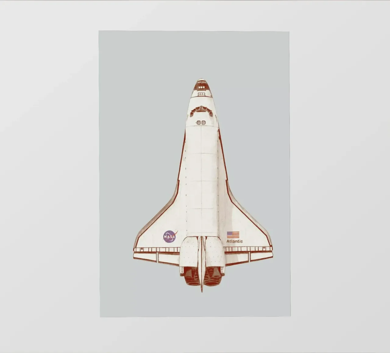 Atlantis pellicola backlit da Florent Bodart