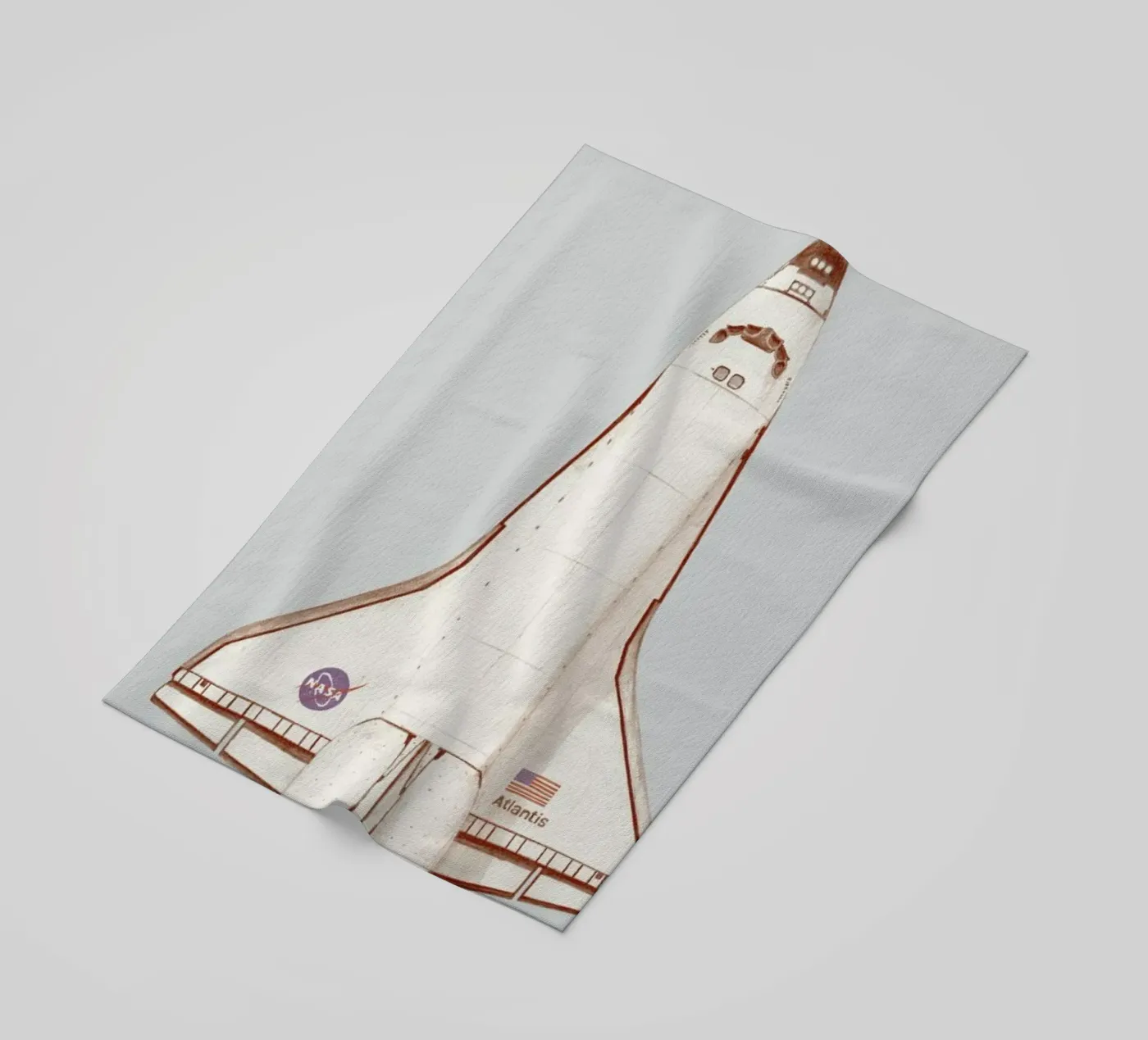 Atlantis strandhanddoek van Florent Bodart