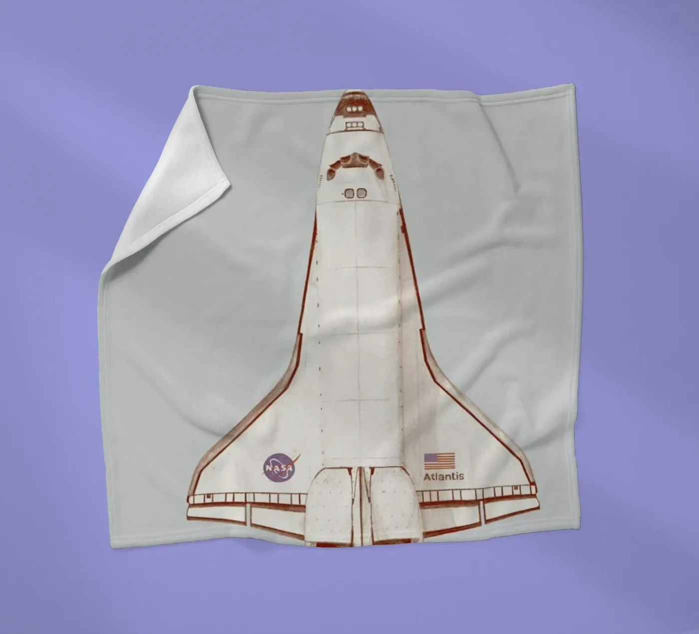 Atlantis fleecedeken van Florent Bodart