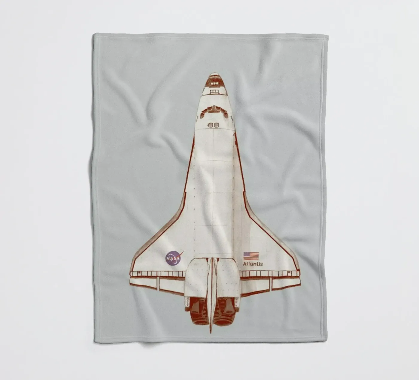 Atlantis fleecedeken van Florent Bodart